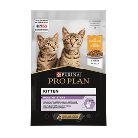 Про План Kitten Курица в Желе 85гр.
