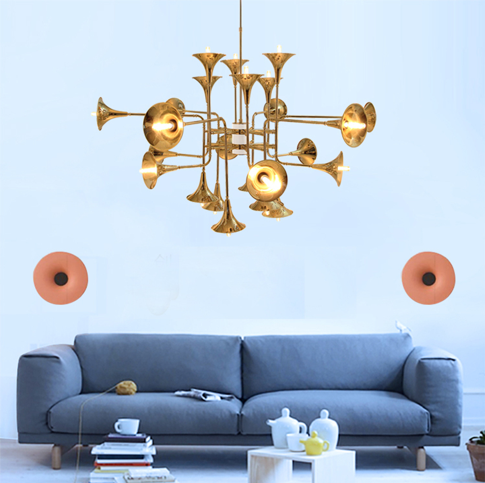Pendant design lamp  Botti by Delightfull (24 lampshade )