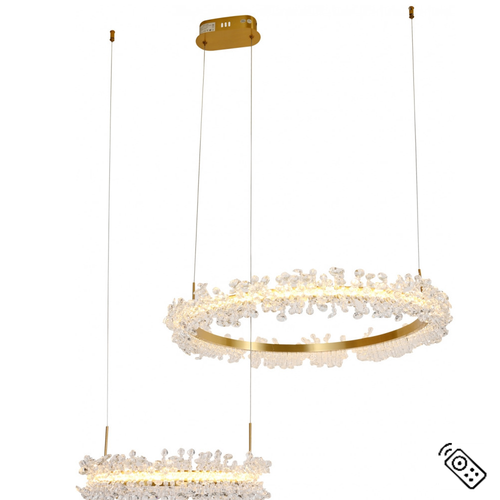 Подвесная светодиодная люстра Kink Light Лаура 08245,36PA(4000K)