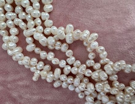 Жемчуг натуральный 6-8мм