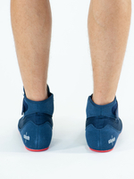 C420 Борцовки Clinch Grip сине-красные