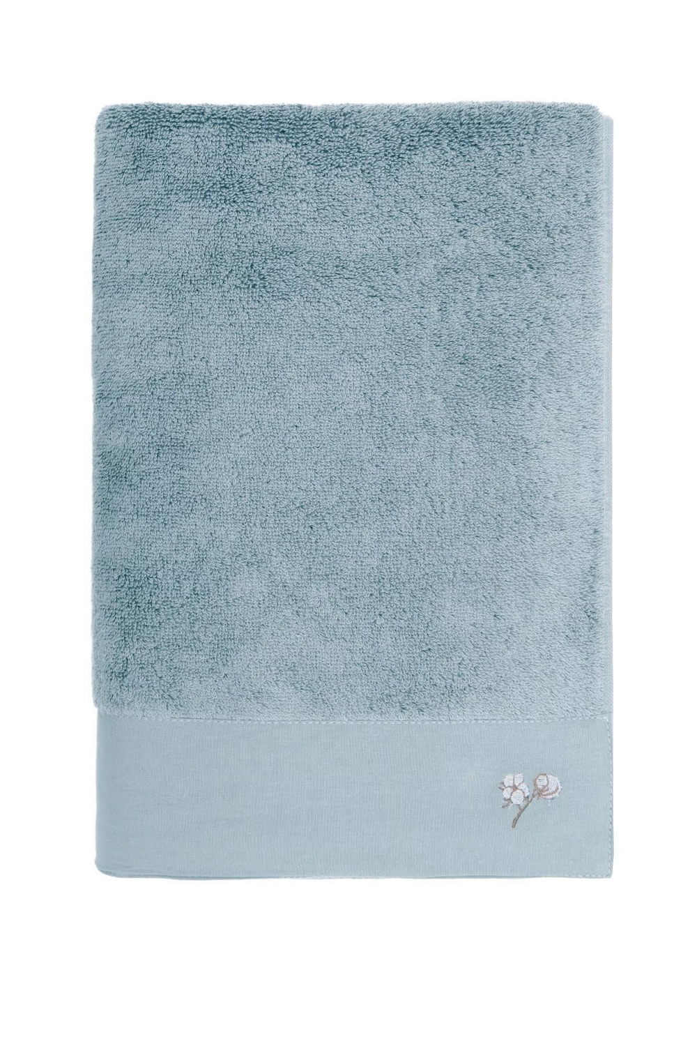 Полотенце из органического хлопка Pure Cotton 50х90 голубой