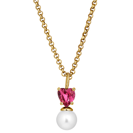 Колье Dyrberg Kern COLUME SG ROSE / WHITE PEARL 480118