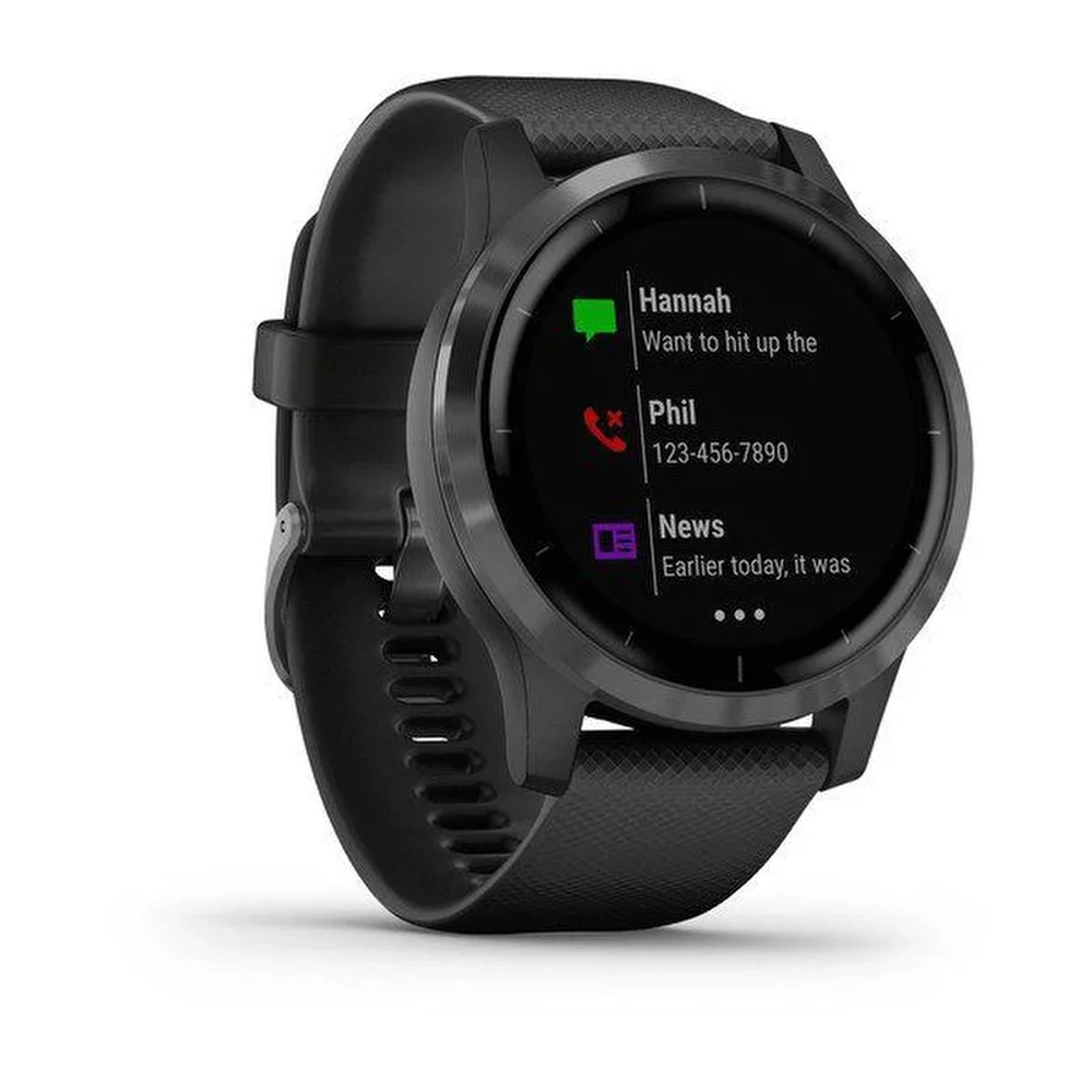 Часы для фитнеса Garmin vivoactive 4, черные, 010-02174-13