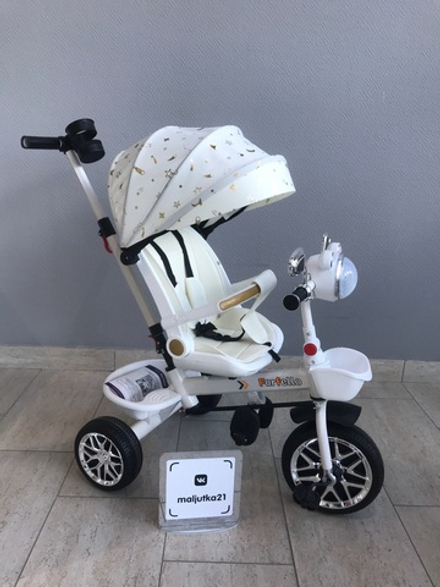 Детский трехколесный велосипед (2024) Farfello PL-06 (Белый/white)