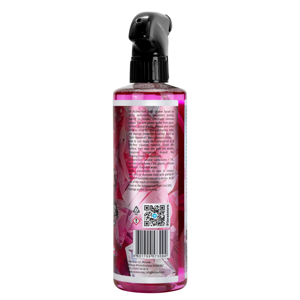 LERATON L2 QUICK GLASS CLEANER Бесспиртовой очиститель стекол 473 мл