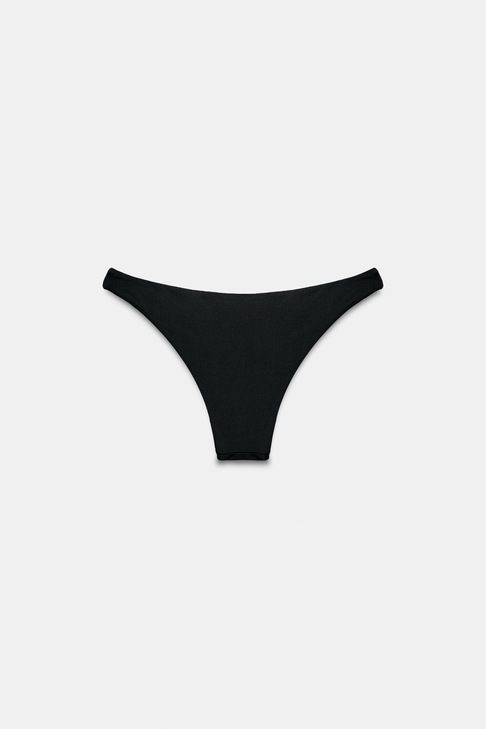 ZARA ОДНОТОННЫЕ ПЛАВКИ-БИКИНИ, ЧЕРНЫЙ