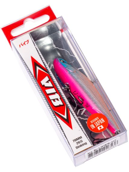 Воблер тонущий вертикальный LJ Pro Series VIB S 78.00/412