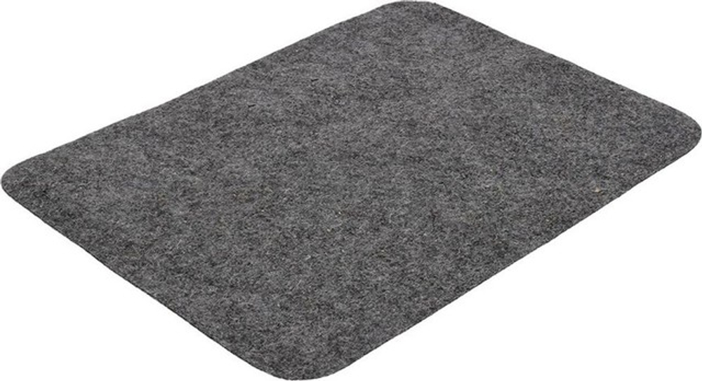 Коврик для бани и сауны серый Hot Pot, войлок