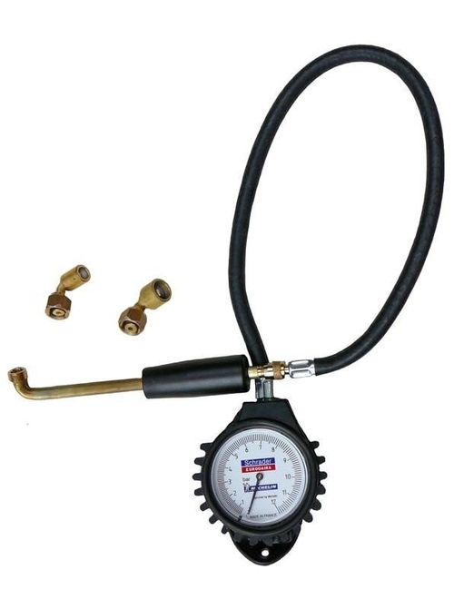 38-038 / Манометр "Michelin"с двойным наконечником 12 Bar