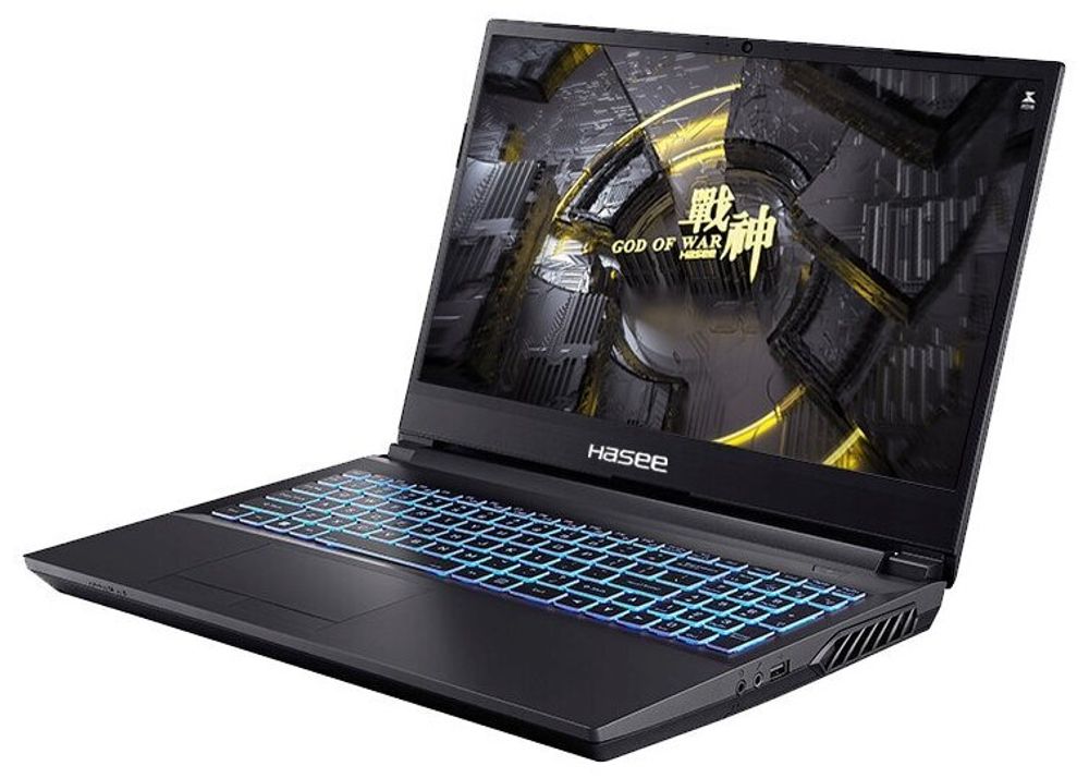 Ноутбук HASEE Z7T, 15.6&amp;quot; (1920x1080) IPS 144Гц/Intel Core i5-12500H/16ГБ DDR4/512ГБ SSD/GeForce RTX 3050 Ti 4ГБ/Без ОС, черный [Z7T-DA5NP]