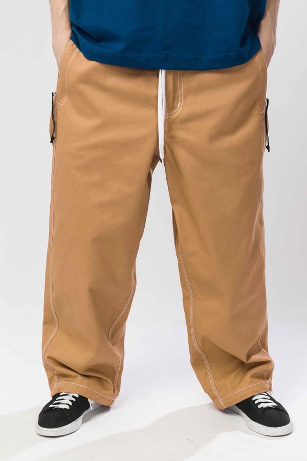 Джинсы Real Baggy Бежевый Темный - фото 1