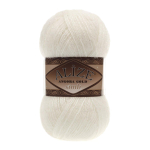 Пряжа Angora Gold Simli, 100 г, 500м, 20%шерcть,75%акрил,5% металлик (цена за 1 шт)