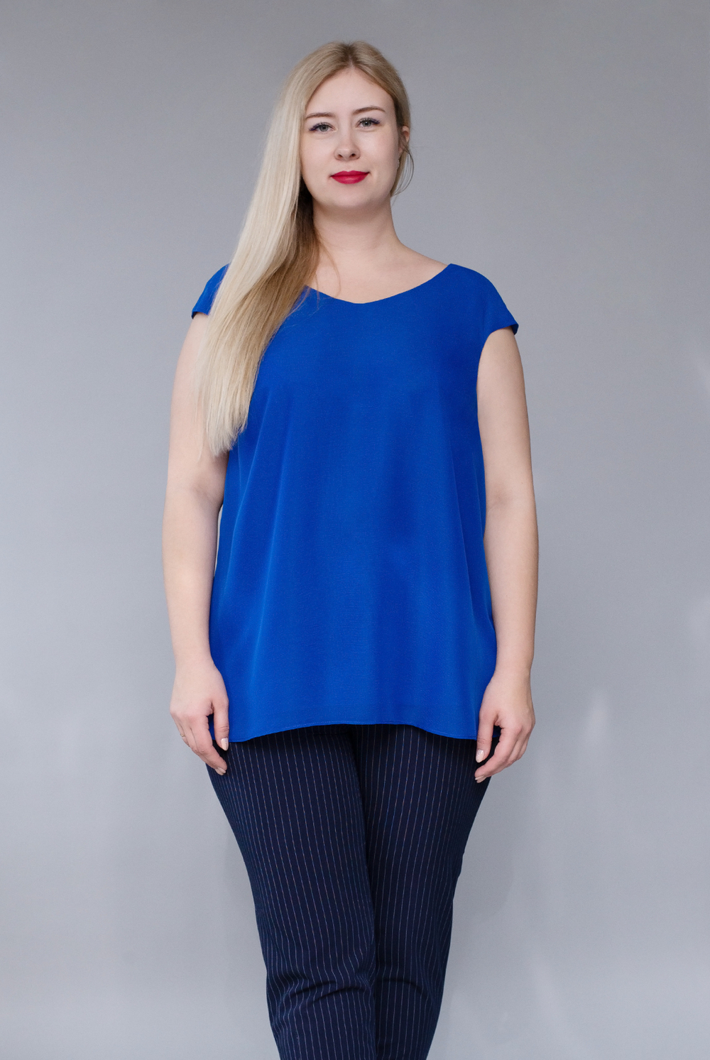 Блузка женская 3643ВП, василёк #284Вас093643ВП