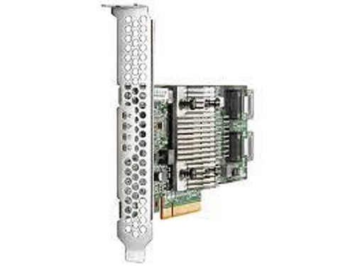 Контроллер HP SAS Smart Host Bus Adapter H240/12G, (Zero Memory) (2x int (mini-SAS) ports) PCI-E3.0 x8, incl. h/h & f/h. brckts, for DL160/180 Gen9 (750053-001)