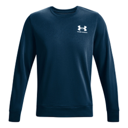 Мужское теннисное поло Under Armour Rival Terry LC Long Sleeve Men - Blue