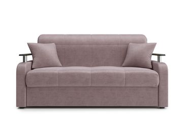 Диван Денвер 1,8 - Velutto 22 коричневый/  коричневая накладка