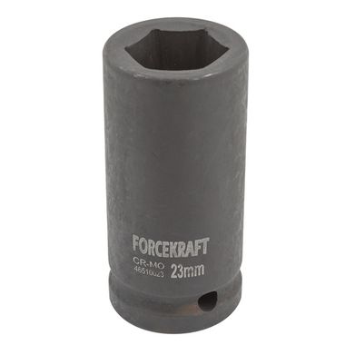 Головка ударная глубокая 3/4'', 23мм (6гр.) FORCEKRAFT FK-46510023
