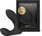 Черный вибростимулятор простаты Hugo 2