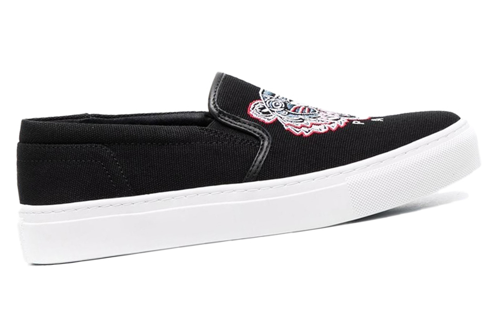 KENZO Low top Stylish Skateboarding Shoes Women"s Black