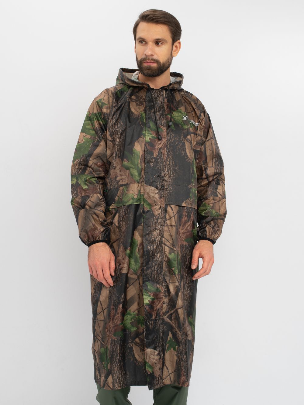 Плащ ВВЗ ткань Таффета PVC (20000мм) цвет Лес