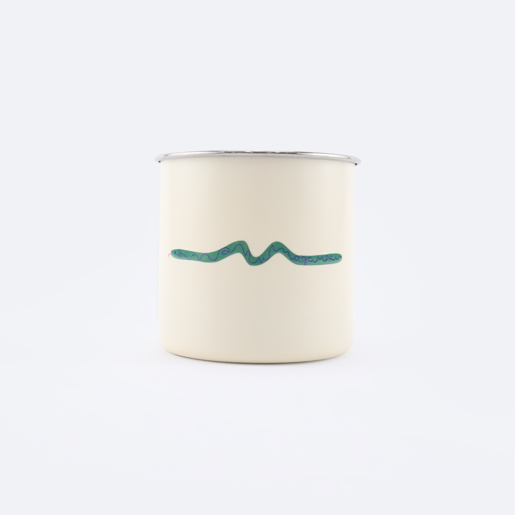 Кружка Magamaev Snek Travel Mug (white) артикул:70zDn-BwjREElGGp66Dw72 - купить в магазине Дайс