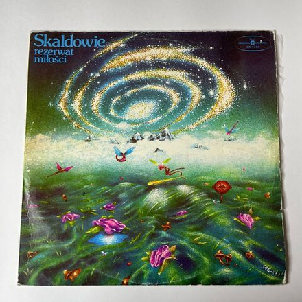 Винтажная виниловая пластинка LP Skaldowie Скальды Rezerwat Milosci (Польша 1979)