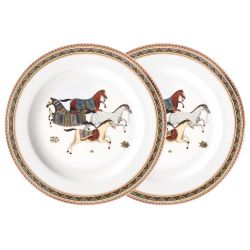 НАБОР ТАРЕЛОК ЗАКУСОЧНЫХ LEFARD "PASSAGE" ПАССАЖ 4 ШТ. 20 СМ, РАЗНОЦВЕТНЫЙ (КОР=12НАБ.)