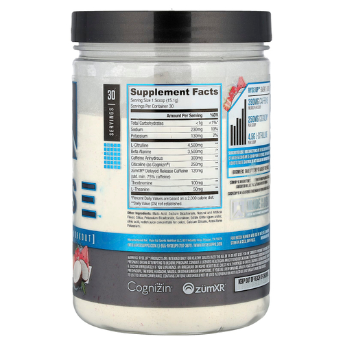 RYSE, Loaded Pre, тигровая кровь, 453 г (16 унций)