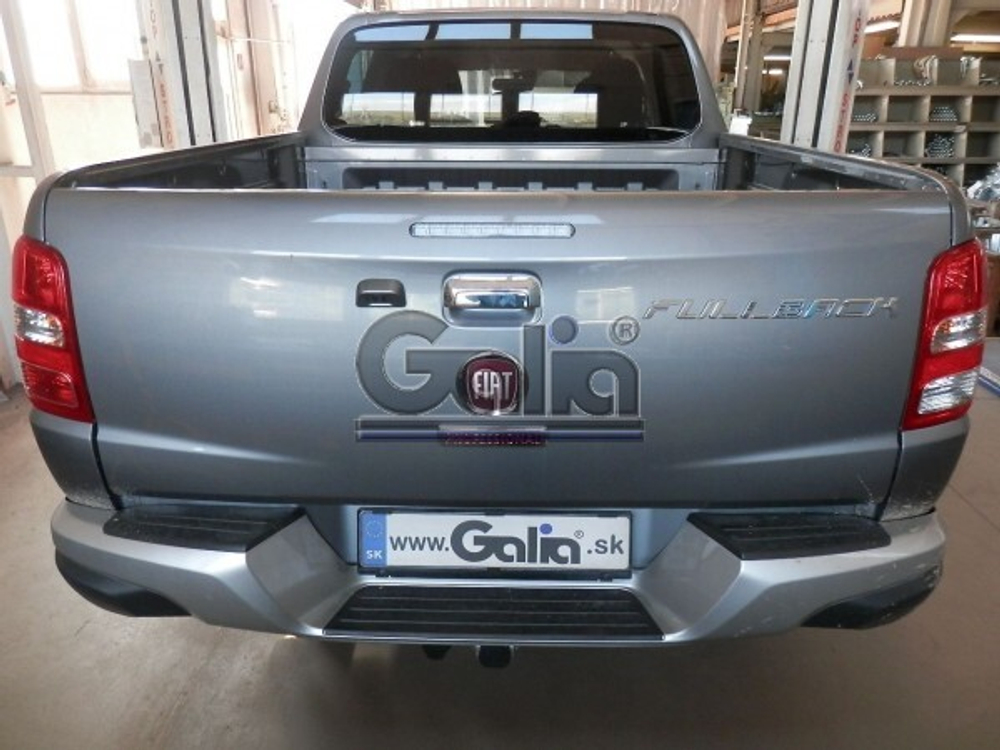 Фаркоп оцинкованный Galia M120C для Mitsubishi L200 1996-2006, 2006-2015, 2015-, Fiat Fullback 2016-(паспорт и сертификат в комплекте)(без электрики)