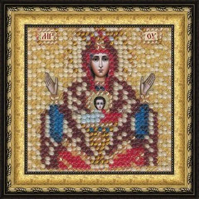 "Икона Божией Матери"Неупиваемая чаша"-067ПМИ  вышивка