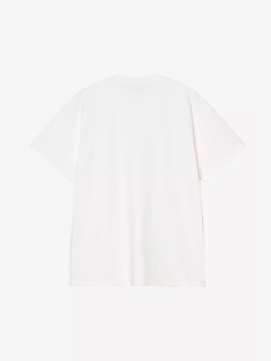 Футболка Carhartt WIP Pond Corps Pocket White Heavy stone wash