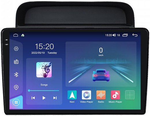 Магнитола для Toyota Land Cruiser 100, Lexus LX470 1998-2002 (климат на ШГУ) - Parafar PF449U2K на Android 13, QLED+2K, ТОП процессор, 8Гб+128Гб, CarPlay, 4G SIM-слот