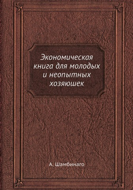 Экономическая книга для молодых и неопытных хозяюшек | А. Шамбинаго