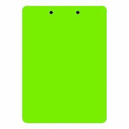 Планшет inФОРМАТ А4 черно-зеленый пластик с зажимом