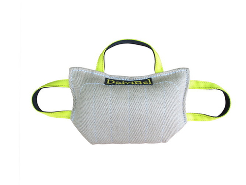 Кусалка подушка с тремя ручками большая (джут) DaiviBel Артикул: Х-402д