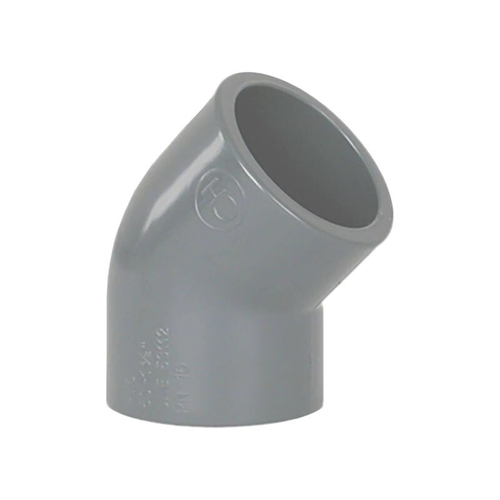 Угол 45 ПВХ D16 Колено Aquaram (7102016)