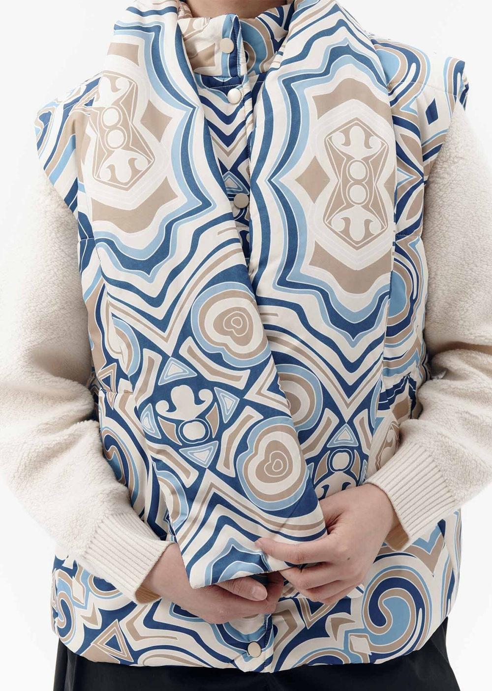 Жилет м. 2435, синий, р. S