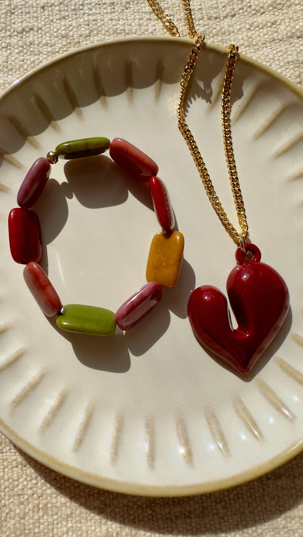 Браслет Микс осени из халцедона