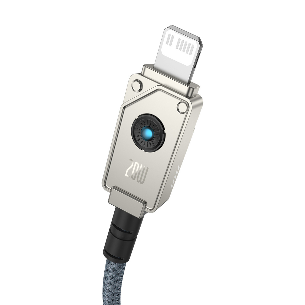 USB-C - Lightning Кабель Baseus Unbreakable Charging+Data 20W 1m - Stellar White