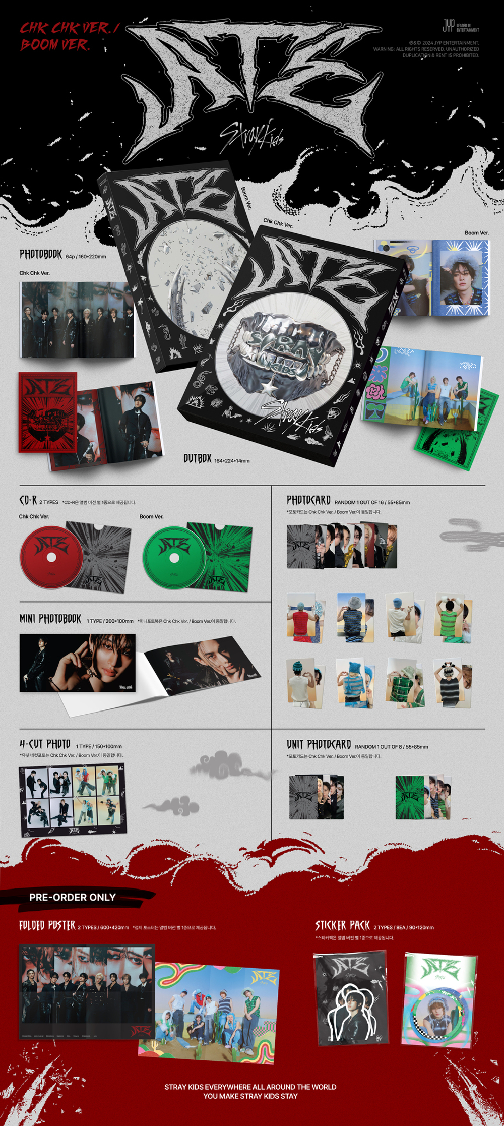 Альбом Stray Kids - ATE ( Standart ver. )