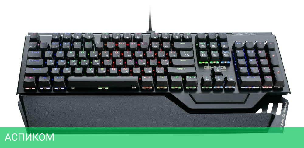 Клавиатура Oklick GMNG 985GK черный (1677413)