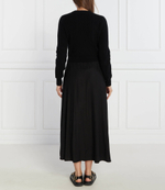 Хлопковое платье Peserico - черный(S82085F12 9B018)