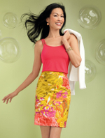 Топ ортопедический со встроенным бюстгальтером Valetta Amoena красный, 38EU/44.RU