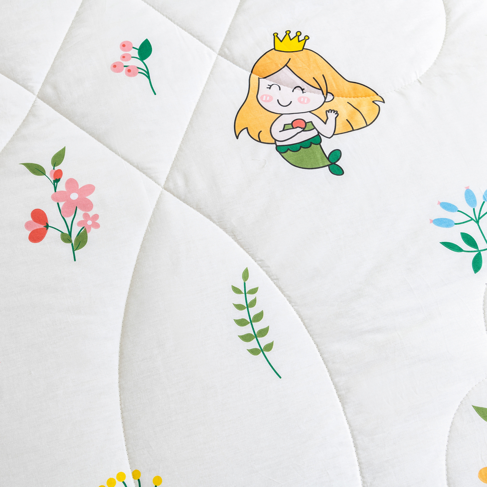 Комплект постельного белья Сатин с Одеялом Young 100% хлопок OBK004