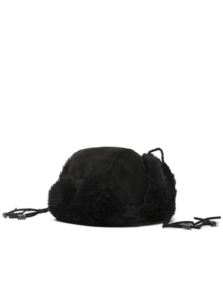 Шапка Braided Shearling Trapper