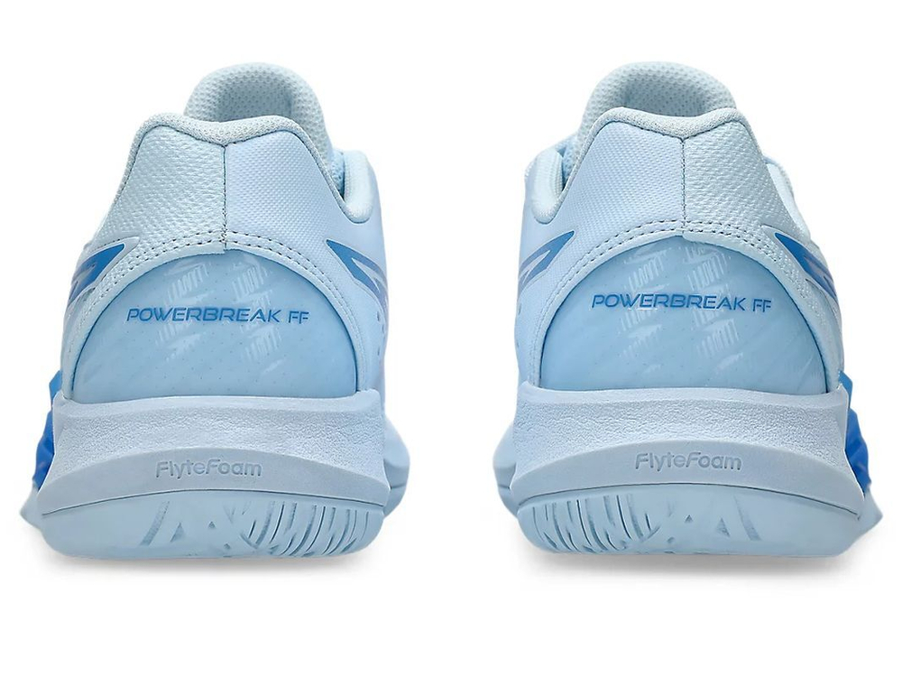 Женские кроссовки для бадминтона/сквоша Asics Powerbreak FF - light blue/blue coast
