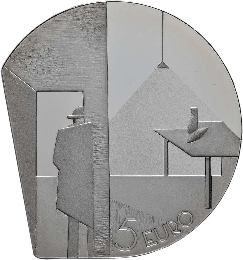 ЛАТВИЯ, 2019, 5 ЕВРО [СЕРЕБРО] [PROOF]