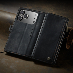 Многофункциональный чехол-кошелек CaseMe 3 in 1 Matte Wallet для iPhone 17 Pro Max