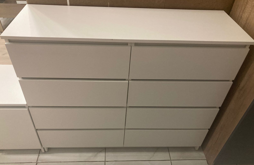 Комод Мори МК 1200.8 Белый